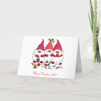 Cartão De Festividades Feliz Natal de 2021