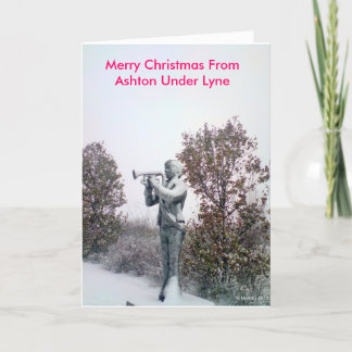 Cartão De Festividades Feliz Natal de Ashton sob Lyne 22