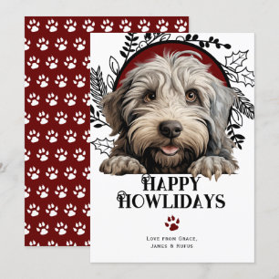 Cartão De Festividades Feliz Natal de Bergamasco