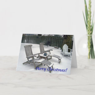 Cartão De Festividades Feliz Natal de Cleveland, Ohio