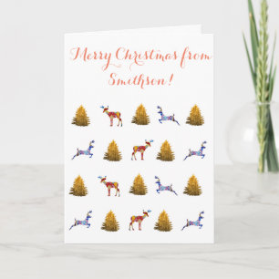 Cartão De Festividades Feliz Natal de nós