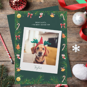 Cartão De Festividades Feliz Natal de Pet Dog Engraçado ou Engraçado