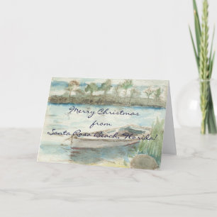 Cartão De Festividades Feliz Natal de Walton sul, Florida!