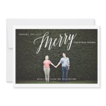 Feliz Natal Deseja Saudação Fotográfica