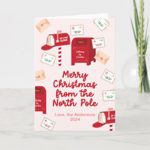 Cartão De Festividades Feliz Natal do Polo Norte