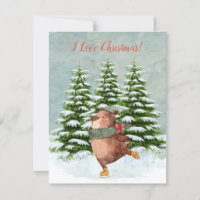 Feliz Natal do Urso de Pato Feliz