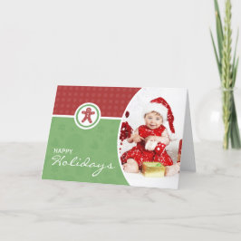 Cartão De Festividades Feliz Natal dobrado