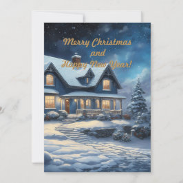 Cartão De Festividades Feliz Natal e Feliz ano novo!