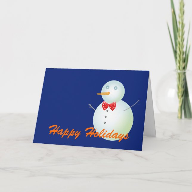 Cartão De Festividades Feliz Natal e Feliz ano novo (Frente)