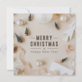 Cartão De Festividades Feliz Natal E Feliz ano novo