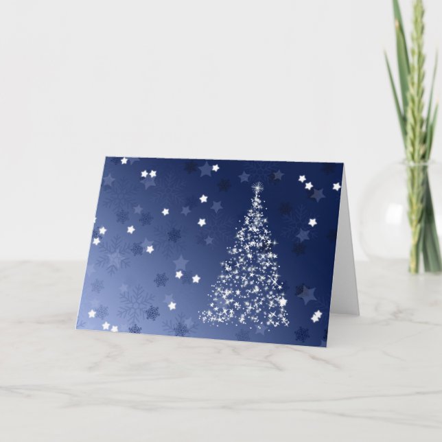 Cartão De Festividades Feliz Natal e feliz ano novo (Frente)