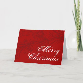 Cartão De Festividades Feliz Natal Elegante Dentro de Vazio de Natal Nata