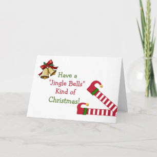 Cartão De Festividades Feliz Natal Elf