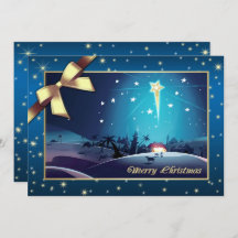 Feliz Natal. Estrela de Belém