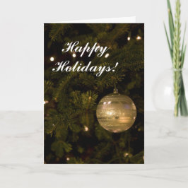 Cartão De Festividades Feliz Natal, Feliz Férias!