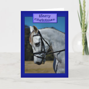 Cartão De Festividades Feliz Natal Feliz Natal Cavalo de Natal