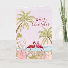 Cartão De Festividades Feliz Natal Feriado Aquarela Floral