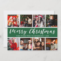 Feliz Natal Foto de Colagem Caligrafia