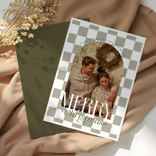 Cartão De Festividades Feliz Natal - Foto do Arco do Quadro de Controle