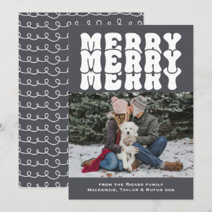 Cartão De Festividades Feliz Natal Foto e Texto Personalizados