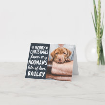 Feliz Natal Foto Personalizada Divertida Moderna P