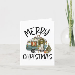 Cartão De Festividades Feliz Natal Gnomo