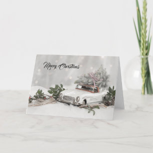 Cartão De Festividades Feliz Natal Mercedes Benz