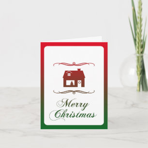 Cartão De Festividades feliz natal (mod home)
