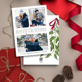 Cartão De Festividades Feliz Natal Moderno Simples Mistura 3 foto