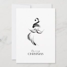 Cartão De Festividades Feliz Natal Papai Noel Natal