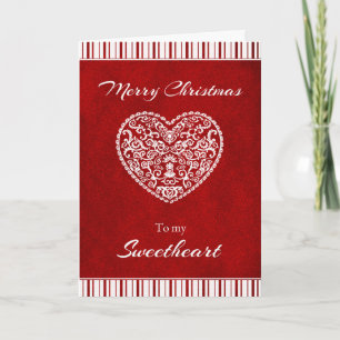 Cartão De Festividades Feliz Natal para a minha querida