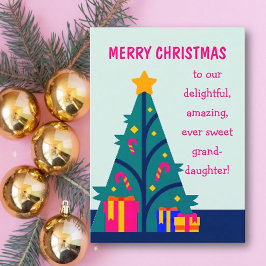 Cartão De Festividades Feliz Natal para a placa neta