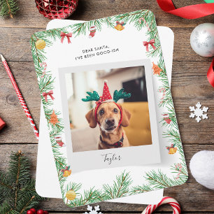 Cartão De Festividades Feliz Natal para Cachorro Engraçado