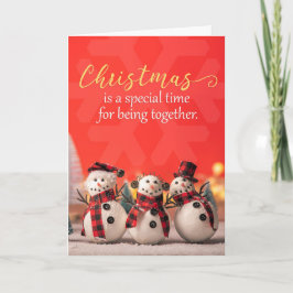 Cartão De Festividades Feliz Natal Para Qualquer Pessoa Fofa Fotografia d