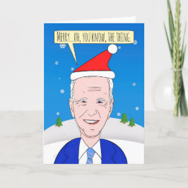 Cartão De Festividades Feliz Natal Para Qualquer Presidente Esquecido 