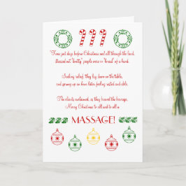 Cartão De Festividades Feliz Natal para todos e para todos!