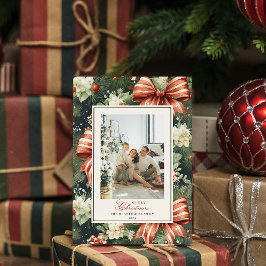 Cartão De Festividades Feliz Natal Personalizado