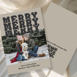 Cartão De Festividades Feliz Natal Personalizado Com Seu Texto e Foto
