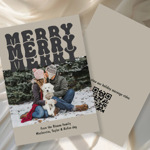 Cartão De Festividades Feliz Natal Personalizado Com Seu Texto e Foto