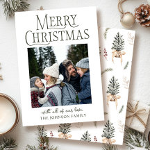 Feliz Natal Pine Foto