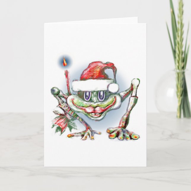 Cartão De Festividades Feliz Natal por Alejandro (Frente)