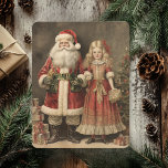 Cartão De Festividades Feliz Natal Russo Com Santa Cláusula<br><div class="desc">Celebrar o calor e o encanto da época de férias com nosso Cartão de Natal Russo. Esta carta maravilhosamente desenhada captura a essência de um Natal aconchegante e country com seu olhar e sentimento artesanais.</div>