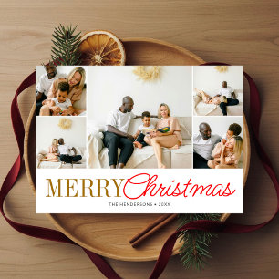Cartão De Festividades Feliz Natal - Script manuscrito 7 Foto