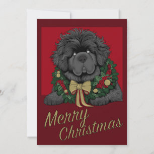 Cartão De Festividades Feliz Natal Terra Nova