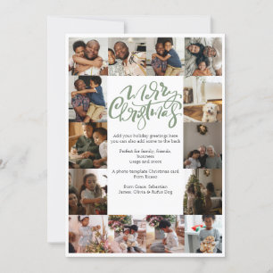 Cartão De Festividades Feliz Natal Tipografia 17 Foto