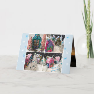 Cartão De Festividades Feliz Natal um alvorecer novo