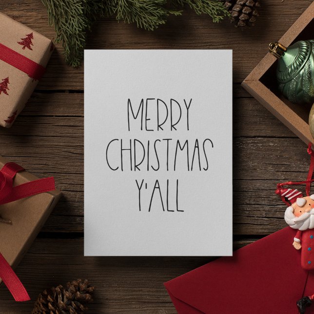 Cartão De Festividades Feliz Natal vocês (Criador carregado)