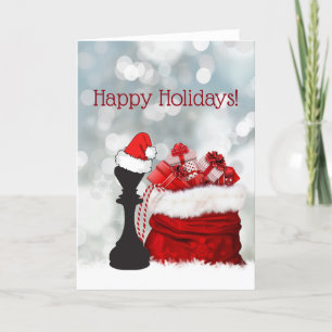 Cartão De Festividades Feliz Natal Xess Winter Santa Claus