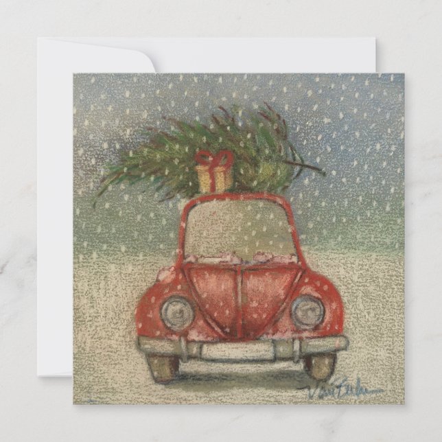 Cartão De Festividades Feliz Natal Y'all! (Frente)