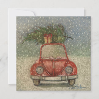 Cartão De Festividades Feliz Natal Y'all!